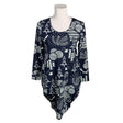 Unisex Taimi - Trikotaažist kleit, suurus 34 - Sinine ()