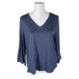 Unisex House of Lola - Trikotaažist pluus, suurus 38 - Sinine ()