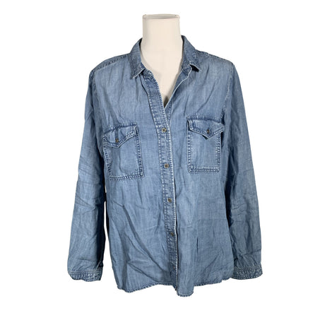 Unisex Cloth & Stone - Teksasärk, suurus 40 - Sinine ()