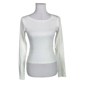 Unisex Brandy Melville - Trikotaažist pluus, suurus 34 - Valge (1)
