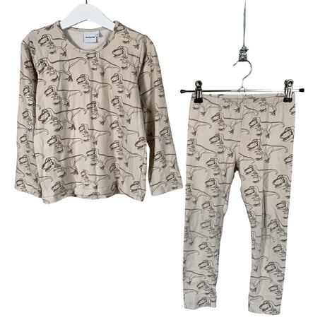 Unisex Metsola - Trikotaažist pluus, suurus 104 - 110 - Beige ()