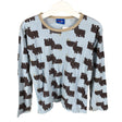 Unisex me&i - Trikotaažist pluus, suurus 110 - 116 - Helesinine ()