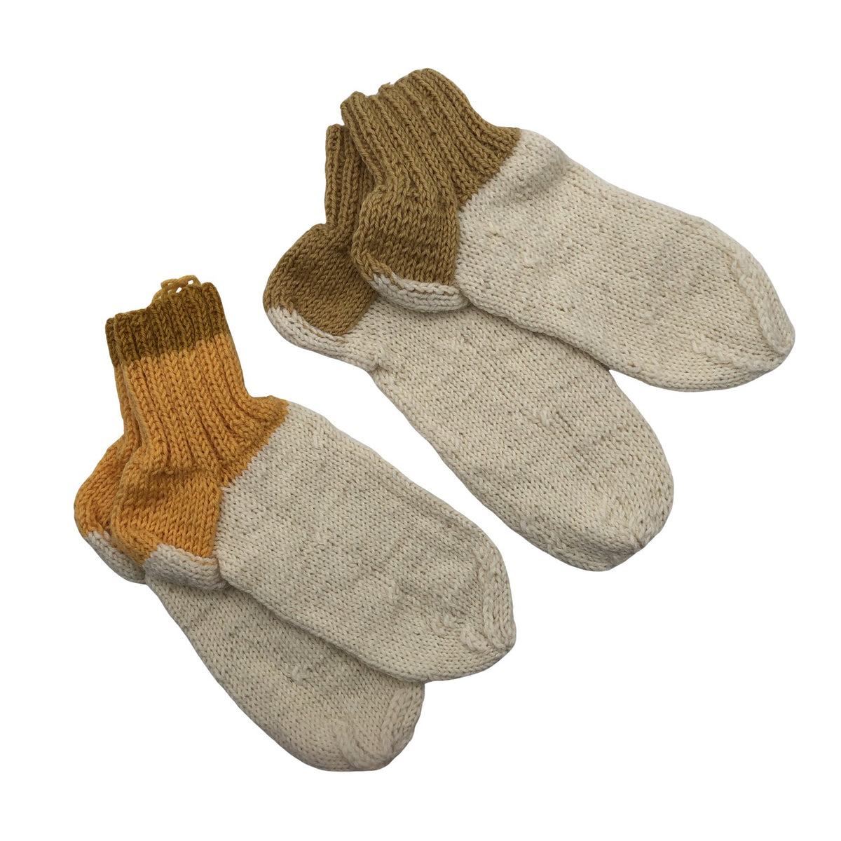 Unisex Handmade - Sokid, suurus 39 - Looduslik valge (1)