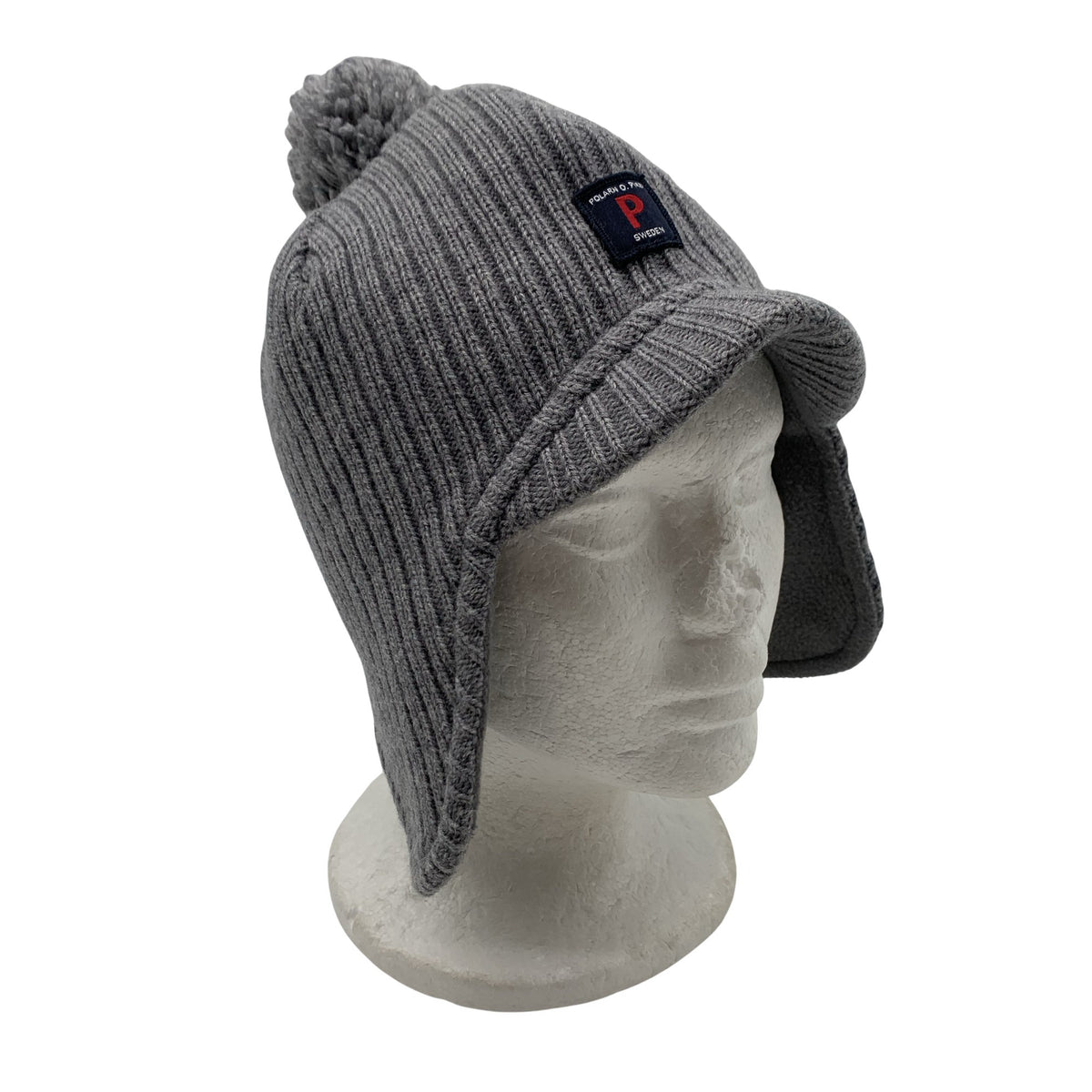 Unisex Polarn O. Pyret - Talvemüts, suurus 52 - 54 cm - Hall (1)