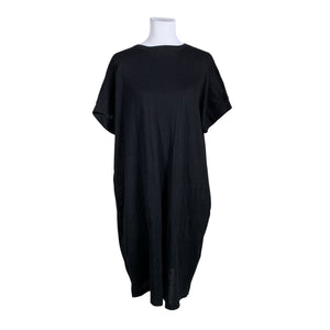 Unisex Papu - Kootud kleit, suurus 38 - Must (1)