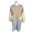 Unisex Part two - Trikotaažist kleit, suurus 40 - Beige ()