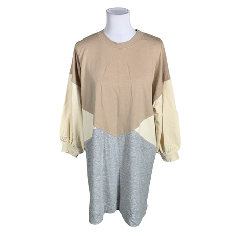 Unisex Part two - Trikotaažist kleit, suurus 40 - Beige ()