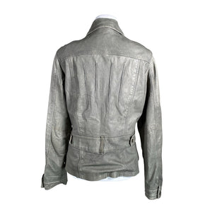 Unisex Kello - Nahktagi, suurus 40 - Hall (2)