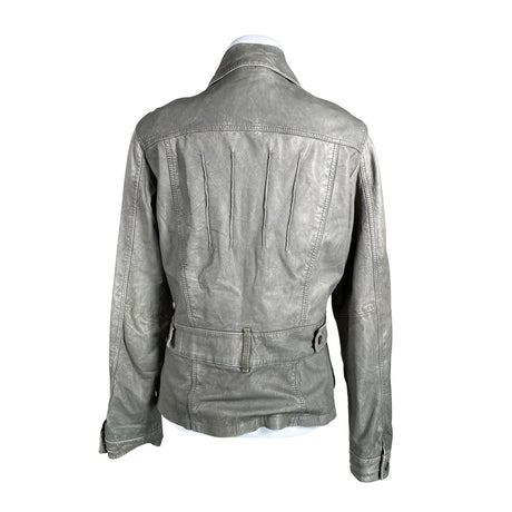 Unisex Kello - Nahktagi, suurus 40 - Hall (2)