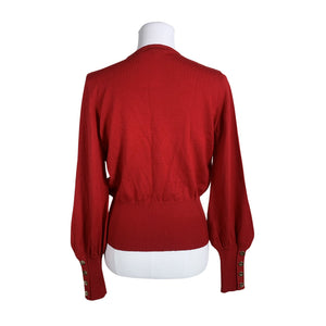 Unisex Luisa Spagnoli - Kampsun, suurus 38 - Punane (3)