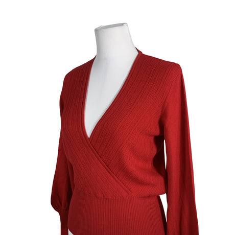Unisex Luisa Spagnoli - Kampsun, suurus 38 - Punane (2)