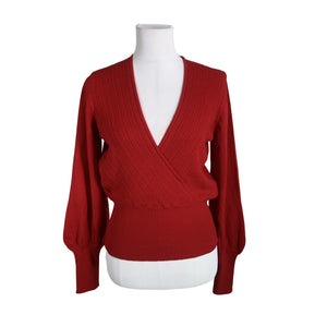Unisex Luisa Spagnoli - Kampsun, suurus 38 - Punane (1)