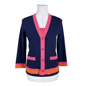Unisex Luisa Spagnoli - Kardigan, suurus 38 - Sinine (3)