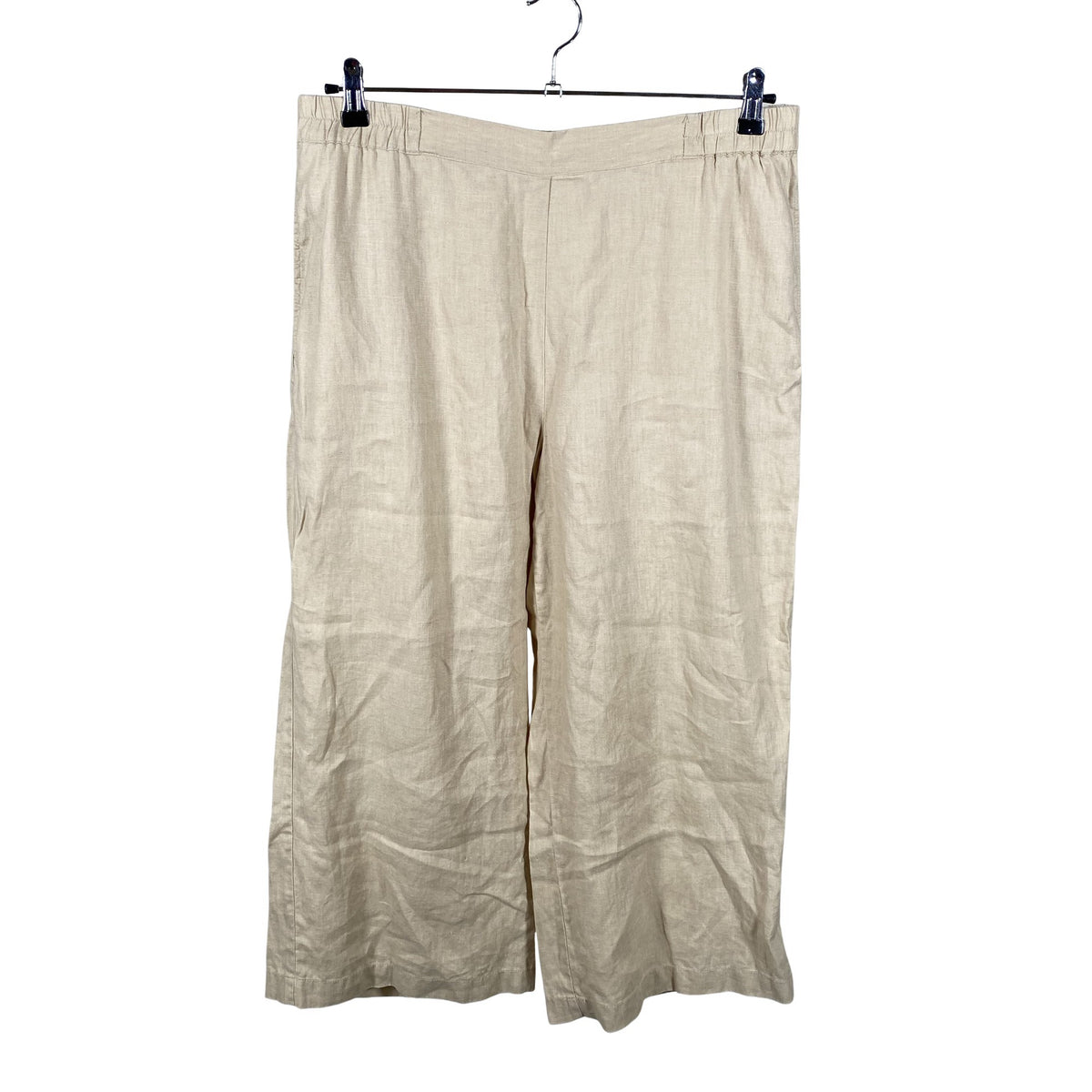 Unisex Part two - Mittevenivad püksid, suurus 44 - Beige (1)