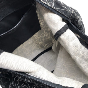 Unisex Marimekko - Õlakott, suurus Midi - Must (2)