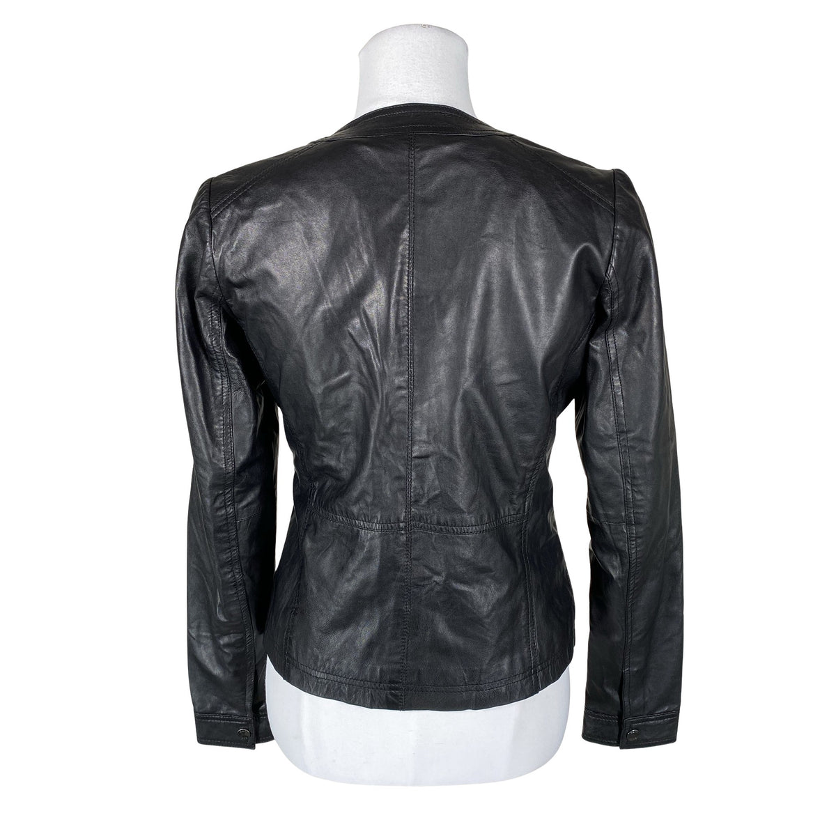 Unisex Saki - Nahktagi, suurus 36 - Must (2)