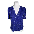 Unisex Holly & Whyte by Lindex - Lühikeste käistega pluus, suurus 38 - Sinine ()