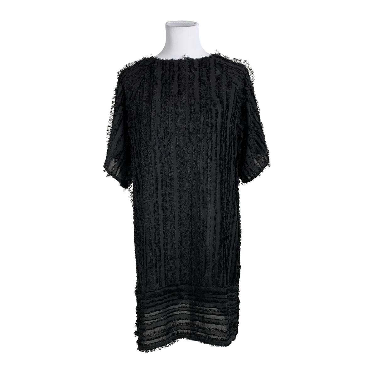 Unisex Lindex - Õhuke kleit, suurus 36 - Must (1)