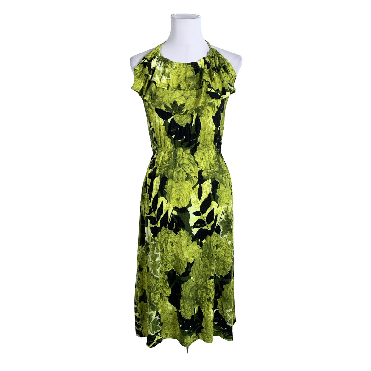 Unisex IVANAhelsinki - Trikotaažist kleit, suurus 36 - Roheline (1)