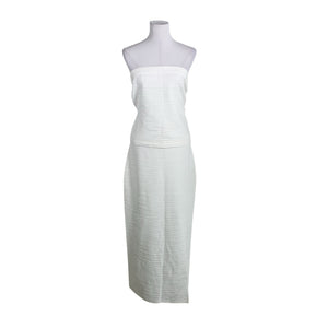 Unisex COS - Kootud seelik, suurus 40 - Valge (1)