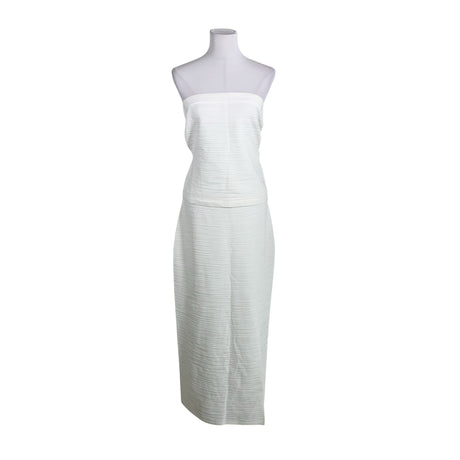 Unisex COS - Kootud seelik, suurus 40 - Valge ()