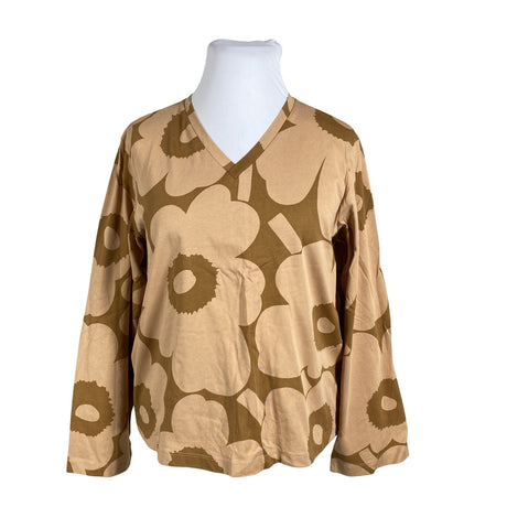 Unisex Marimekko - Trikotaažist pluus, suurus 42 - Pruun ()