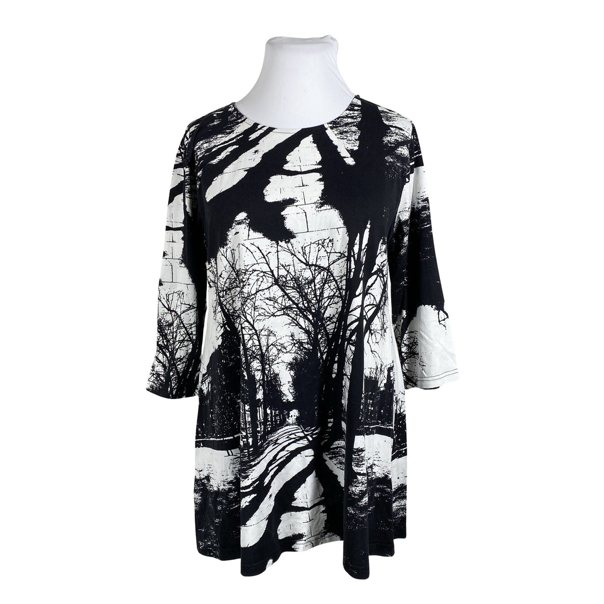 Unisex Ristomatti Ratia - Trikotaažist kleit, suurus 42 - Must (1)