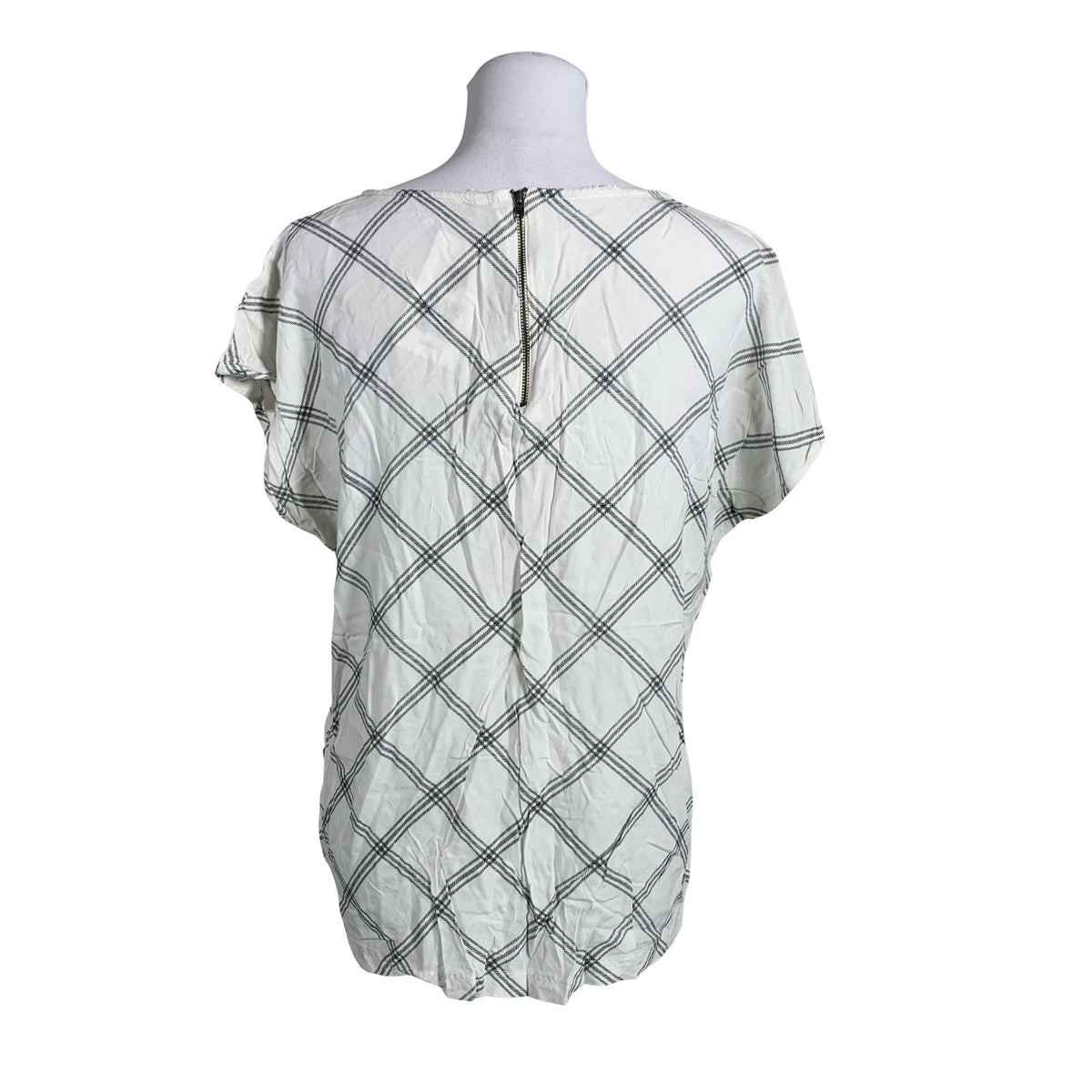 Unisex Soyaconcept - Lühikeste käistega pluus, suurus 40 - Valge (2)