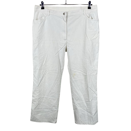 Unisex NP Collection - Mittevenivad püksid, suurus 46 - Valge ()
