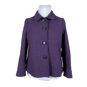 Unisex Gerard Darel - Villane mantel, suurus 42 - Lilla (1)