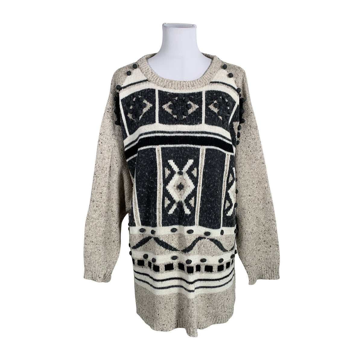 Unisex Gina - Kampsun, suurus 38 - Beige (1)