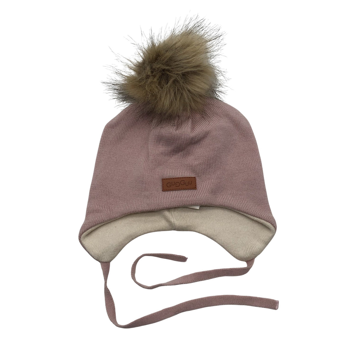 Unisex Gugguu - Talvemüts, suurus 48 - 50 cm - Heleroosa (1)