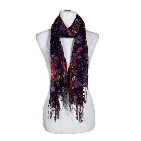 Unisex Your Face - Õhuke sall, suurus Midi - Lilla ()