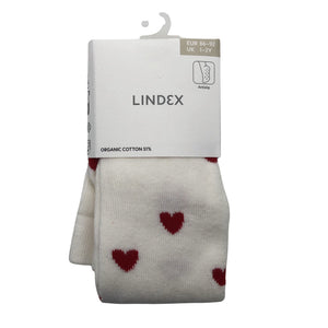 Unisex Lindex - Sukkpüksid, paksud, suurus 86 - 92 - Valge (1)