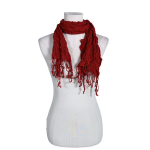 Unisex L'asessor - Õhuke sall, suurus Midi - Punane (1)