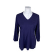 Unisex Nanso - Trikotaažist pluus, suurus 40 - Sinine ()