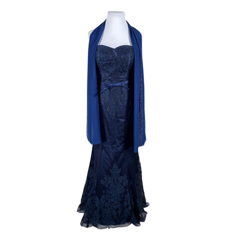 Unisex Juju & Christine - Pidulik kleit, suurus 42 - Sinine (2)