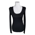 Unisex Noa Noa - Trikotaažist pluus, suurus 40 - Must ()