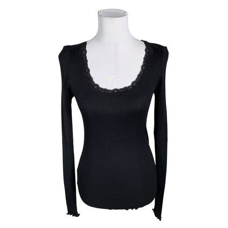 Unisex Noa Noa - Trikotaažist pluus, suurus 40 - Must ()