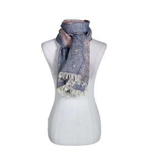 Unisex A+more - Õhuke sall, suurus Maxi - Sinine (1)
