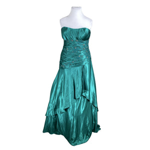 Unisex Manon - Õhtukleit, suurus 44 - Roheline (2)
