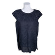 Unisex S.T.I - Lühikeste käistega pluus, suurus 40 - Sinine ()