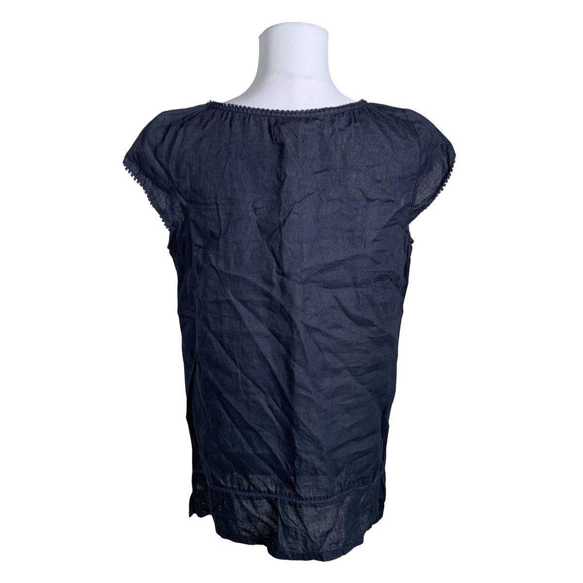 Unisex S.T.I - Lühikeste käistega pluus, suurus 40 - Sinine (2)