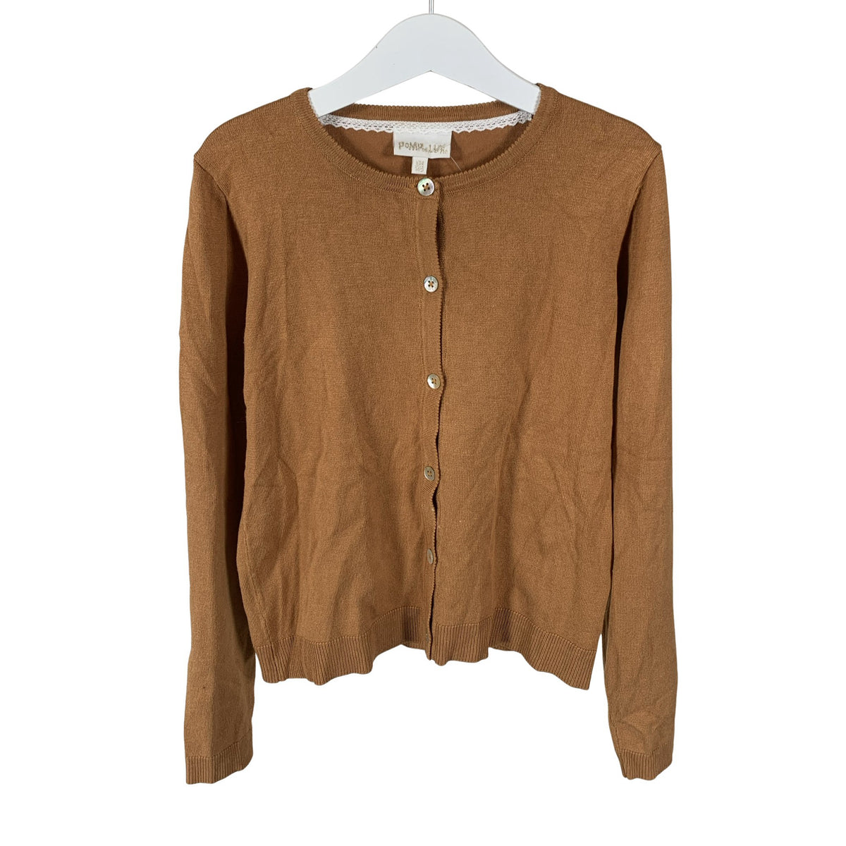 Unisex POMPdeLUX - Kardigan, suurus 134 - 140 - Pruun (1)