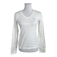 Unisex Benetton - Trikotaažist pluus, suurus 40 - Valge ()