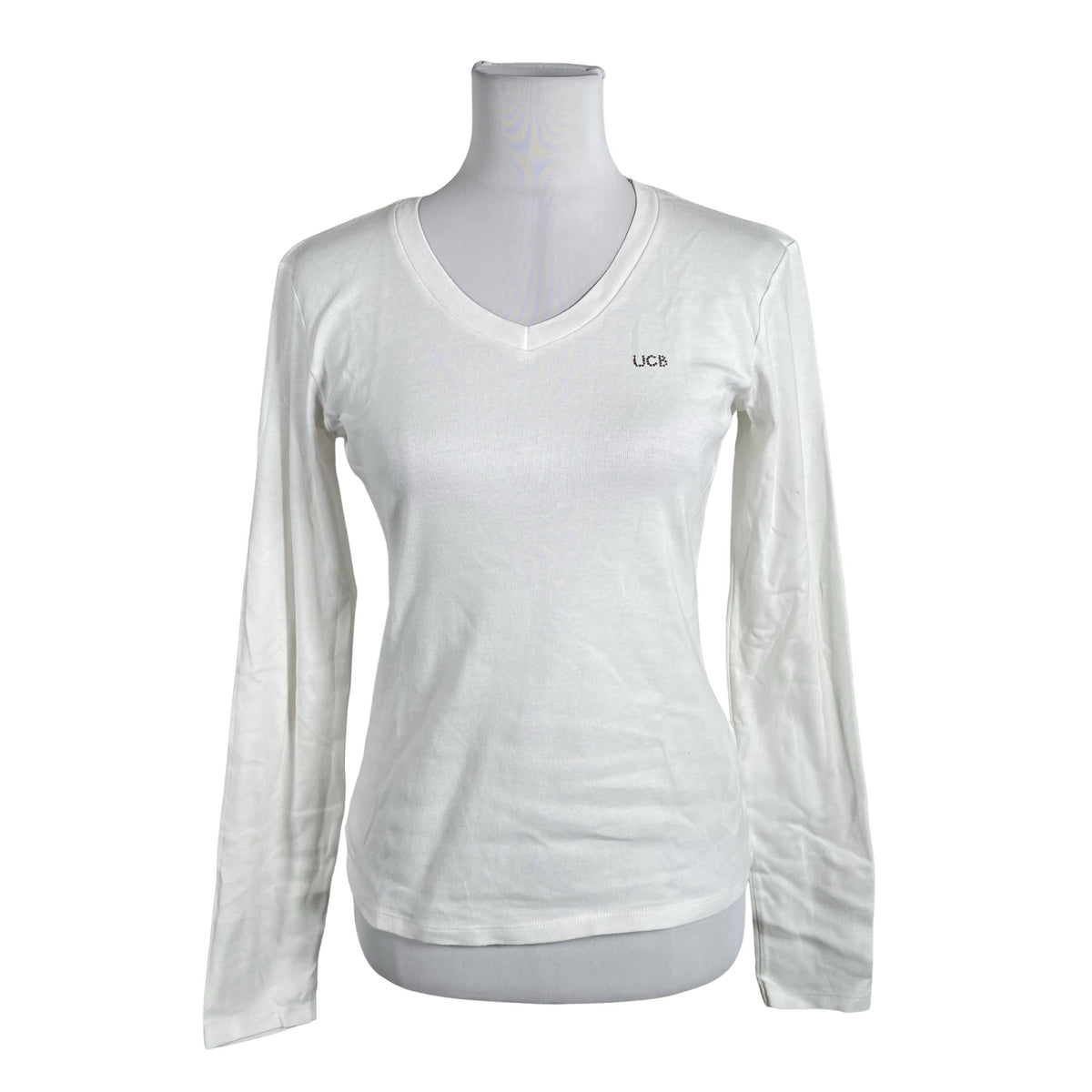 Unisex Benetton - Trikotaažist pluus, suurus 40 - Valge (1)
