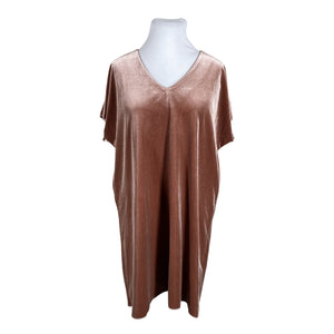 Unisex Lindex - Dressikangast kleit, suurus 48 - Heleroosa (1)