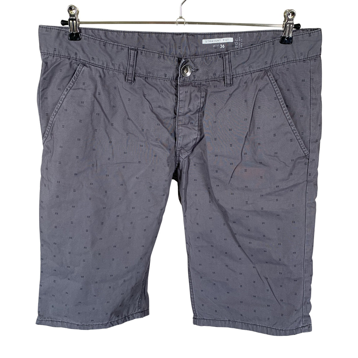 Unisex EDC by Esprit - Lühikesed püksid, suurus W36 - Hall (1)