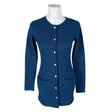Unisex Alpa - Kardigan, suurus 34 - Sinine ()