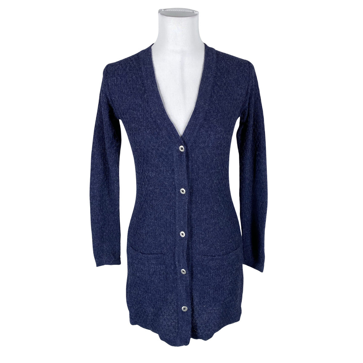 Unisex Alpa - Kardigan, suurus 34 - Sinine (1)
